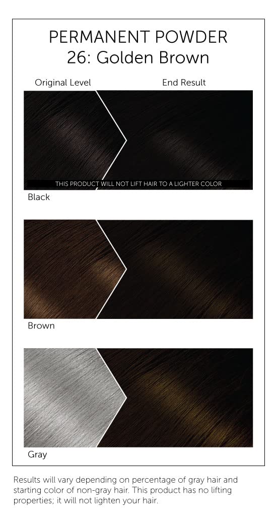 #26 Golden Brown Bigen Permanent Powder - 3 Pack - Image 3