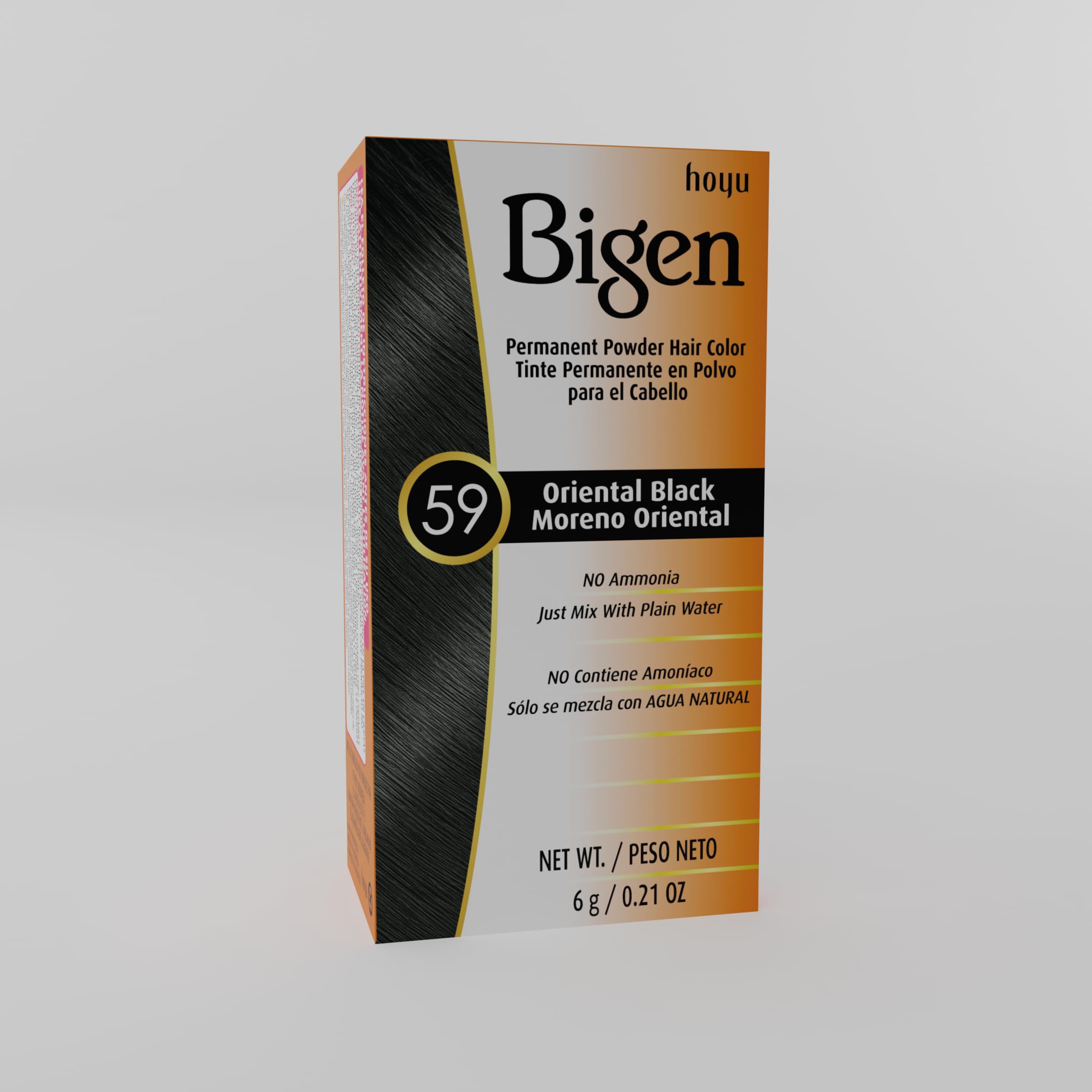 #59 Oriental Black Bigen Permanent Powder - 12 Pack - Image 7