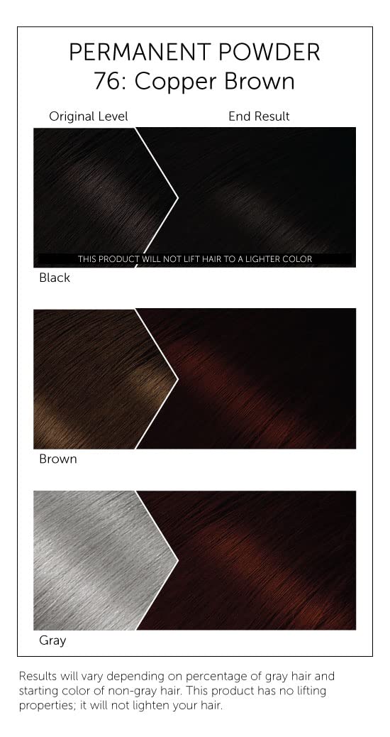 #76 Copper Brown Bigen Permanent Powder - 3 Pack - Image 3