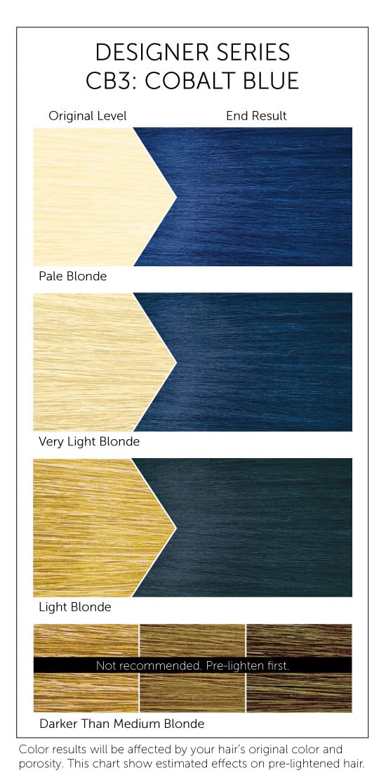 Bigen CB3 Cobalt Blue Designer Series Semi-Permanent Hair Color (pack of 3) - Image 5