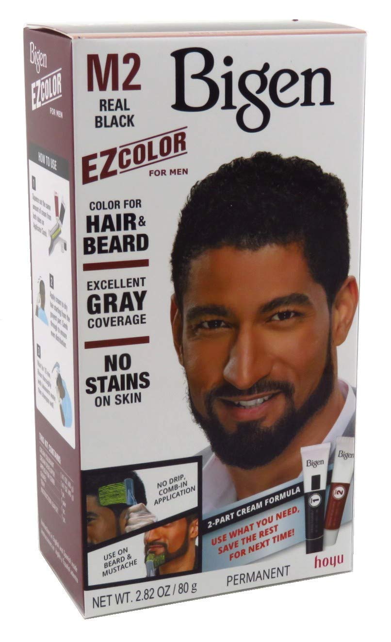 Bigen Ez Color For Men M2 Real Black Kit (Pack of 3) - Image 3