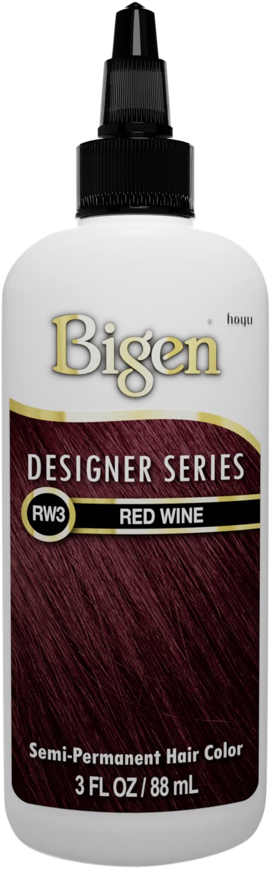 Bigen RW3 Red Wine Designer Series Semi-Permanent Hair Color (pack of 3) - Image 3