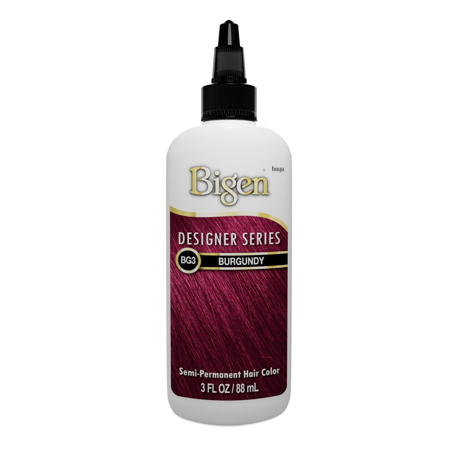 Bigen Semi-Permanent Haircolor #Bg3 Burgundy 3 Ounce (88ml) (3 Pack) - Image 3
