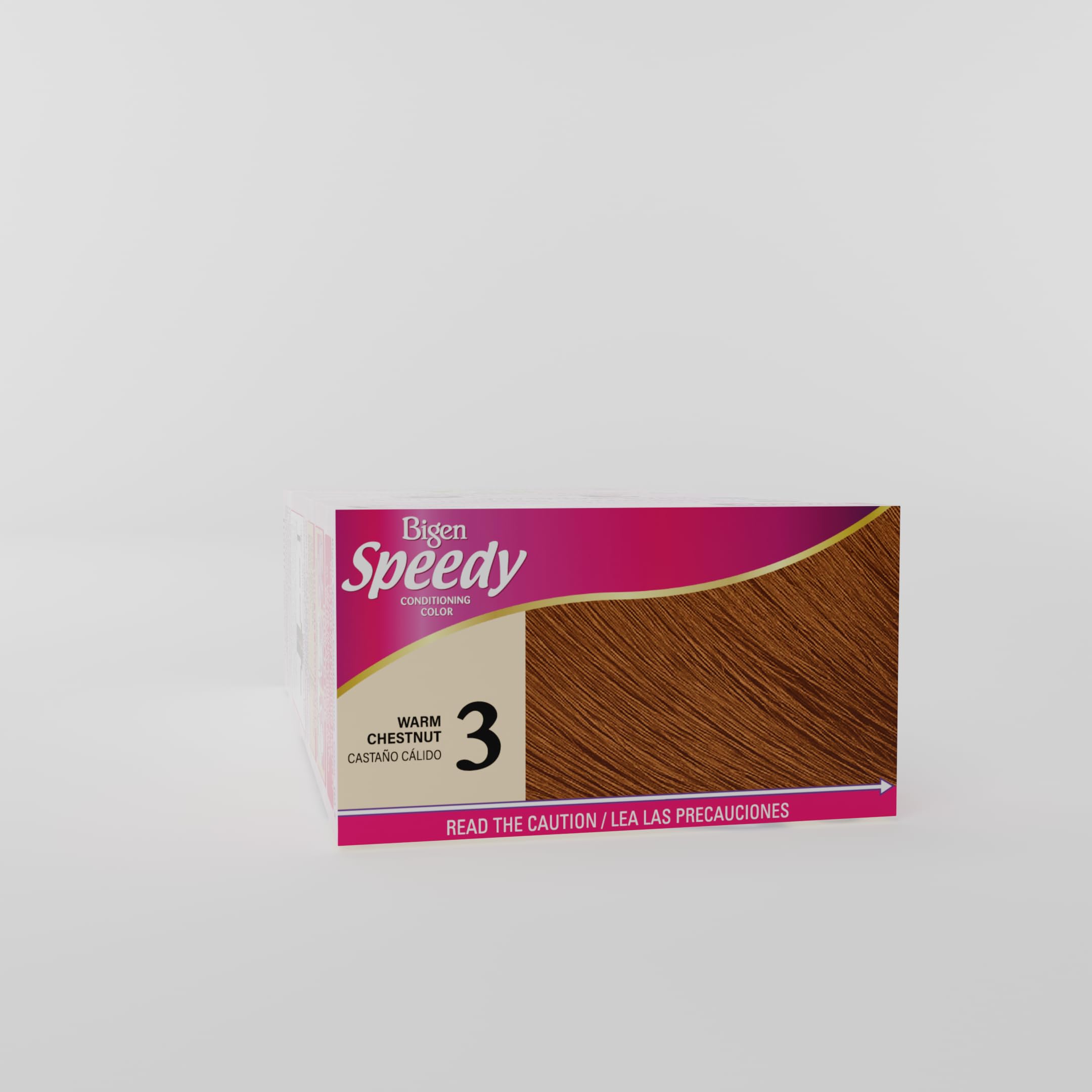 Bigen Speedy Conditioning Color Kit: 3 Warm Chestnut - 3 Pack - Image 3