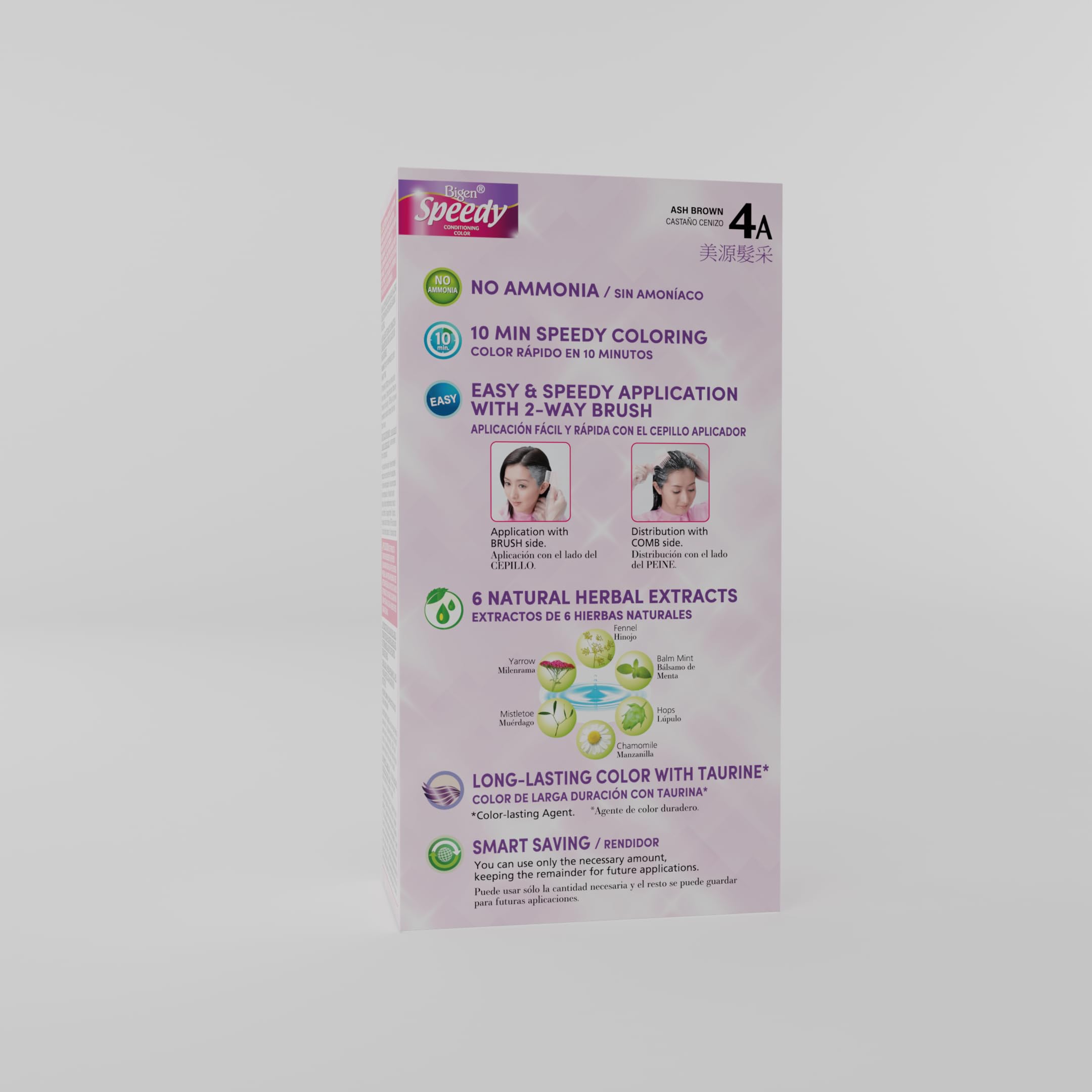 Bigen Speedy Conditioning Color Kit: 4A Ash Brown - 3 Pack - Image 9