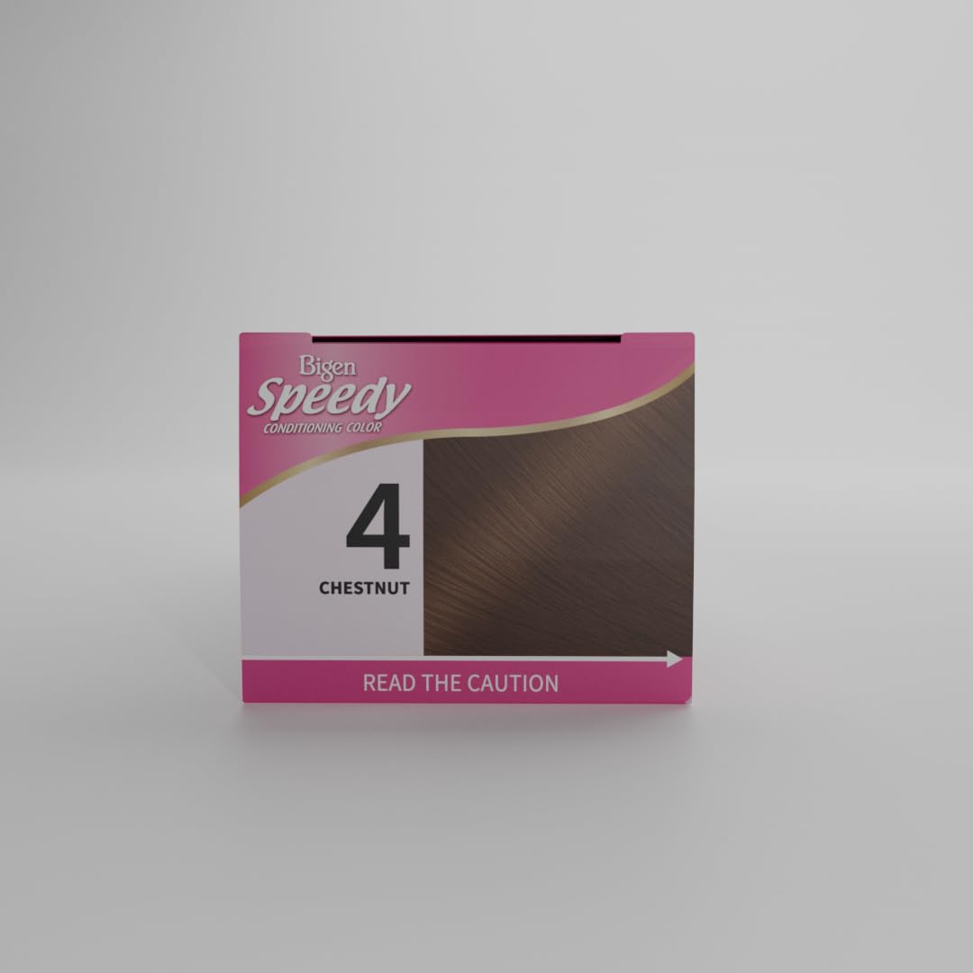 Bigen Speedy Conditioning Color Refill: 4 Chestnut - 3 Pack - Image 7