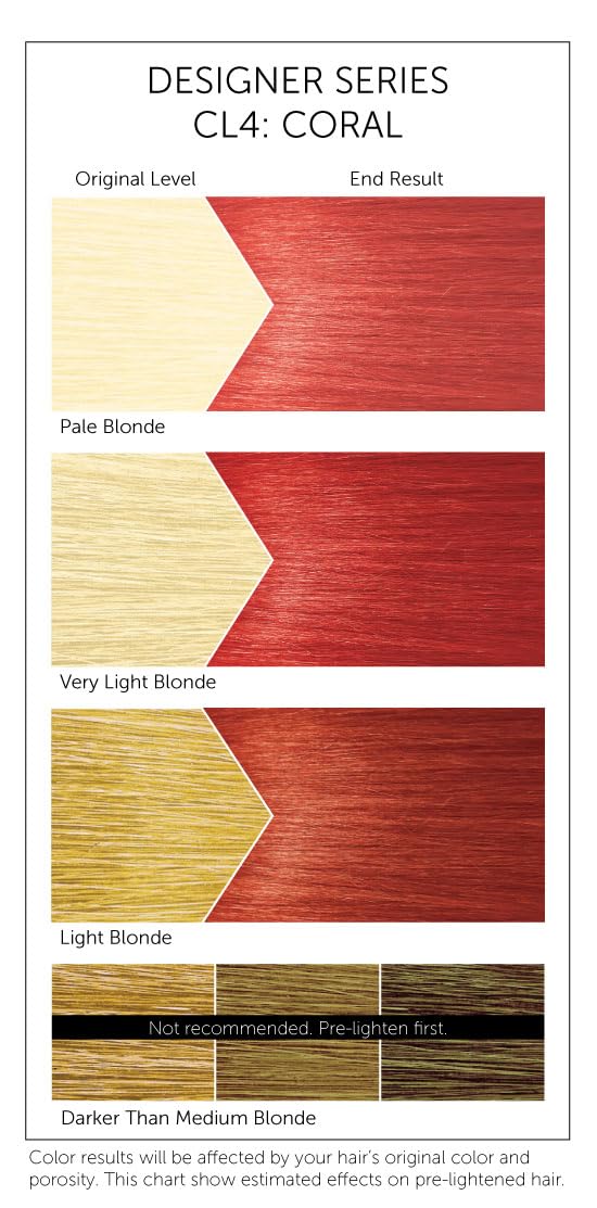 CL4 Coral Bigen Designer Series Semi Permanent Hair Color (3 Pack) - Image 3