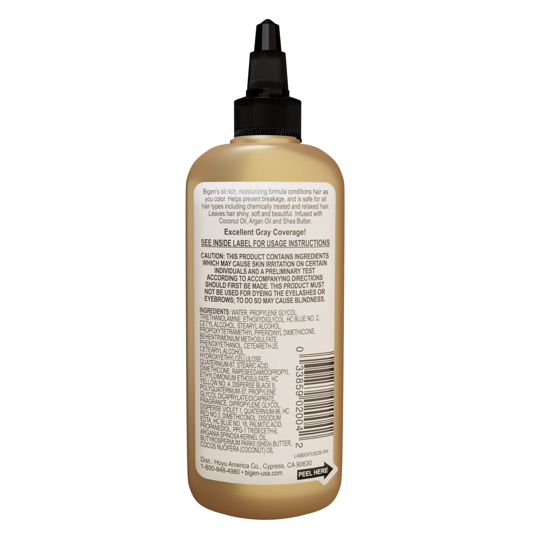 DB2 Dark Brown Bigen Semi Permanent Hair Color (3 Pack) - Image 3