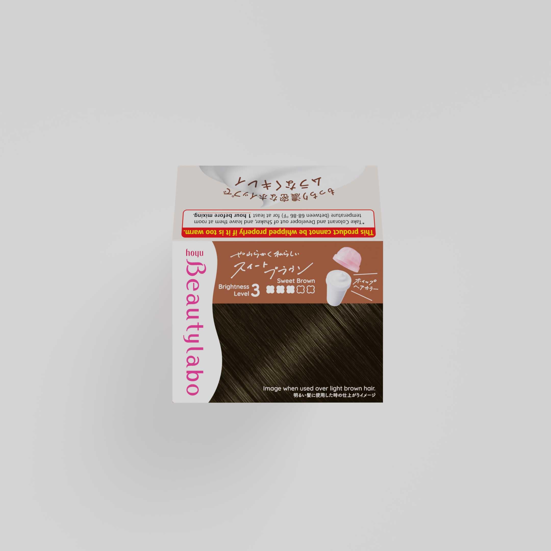 Hoyu Beautylabo Whip Sweet Brown - 2 Pack - Image 5