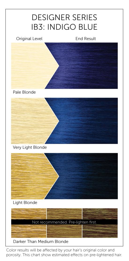 IB3 Indigo Blue Bigen Designer Series Semi Permanent Hair Color (3 Pack) - Image 3