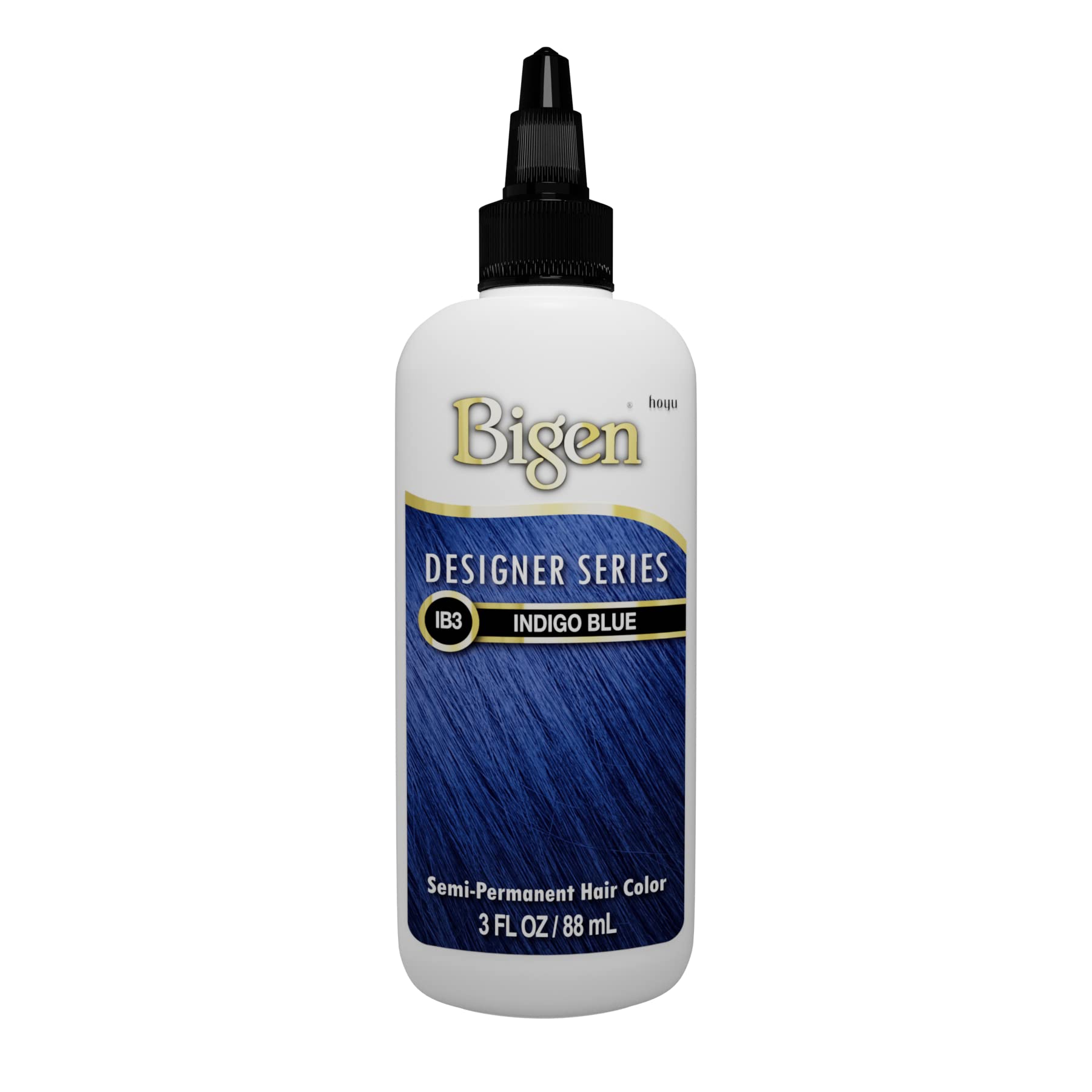IB3 Indigo Blue Bigen Designer Series Semi Permanent Hair Color (3 Pack) - Image 4
