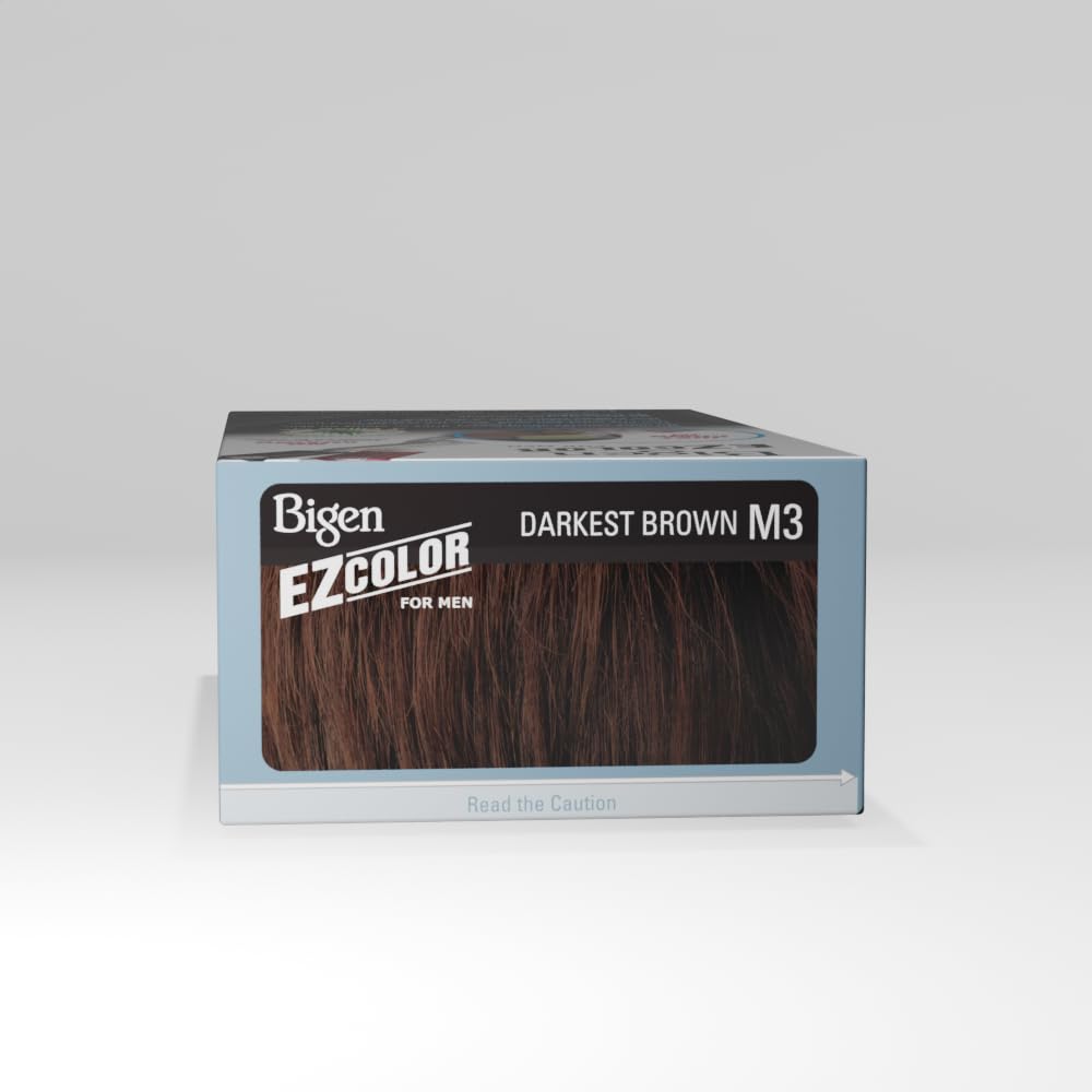 M3 Bigen EZ Color for Men Darkest Brown - 3 Pack - Image 6